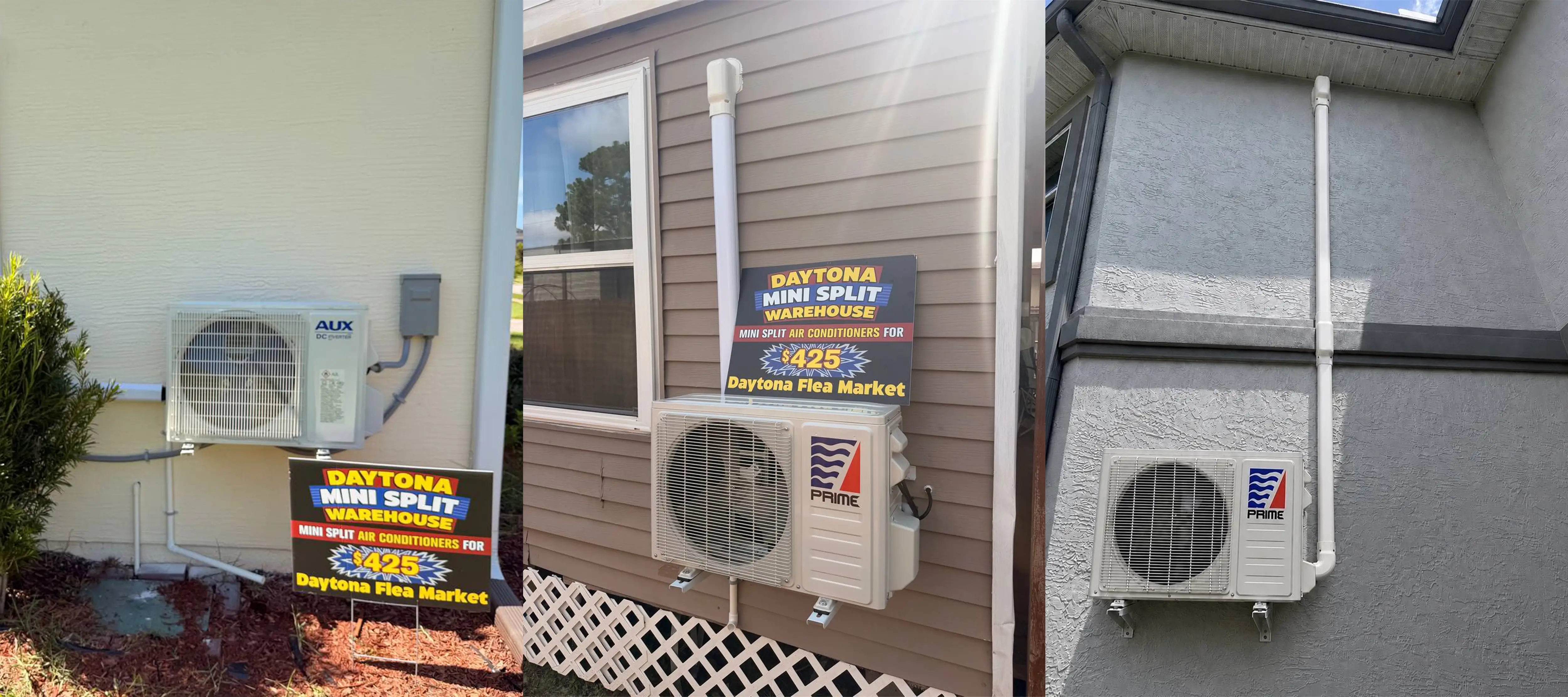 Ductless mini split installation supplies and accessories
